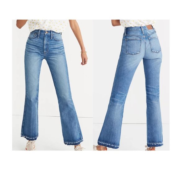 Madewell High Rise Flare Jeans - Women’s 24 - Picture 4 of 8